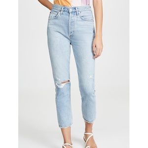 AGOLDE Riley Distressed Jeans, sz 27
